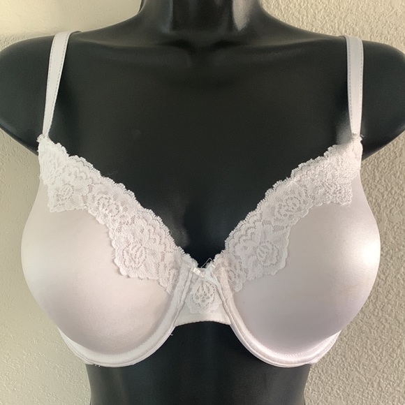 Maidenform Comfort Devotion Full Coverage Bra 36C WHITE - Picture 5 of 9